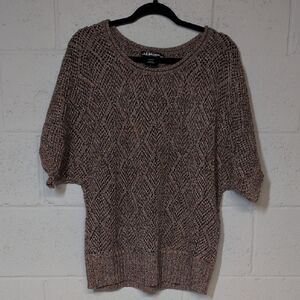 United States Sweaters Women's Knit Pullover Sweater, Large, Lagenlook, Artsy